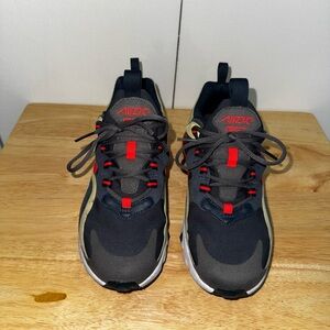 Nike Air Max Black and Red Sneakers